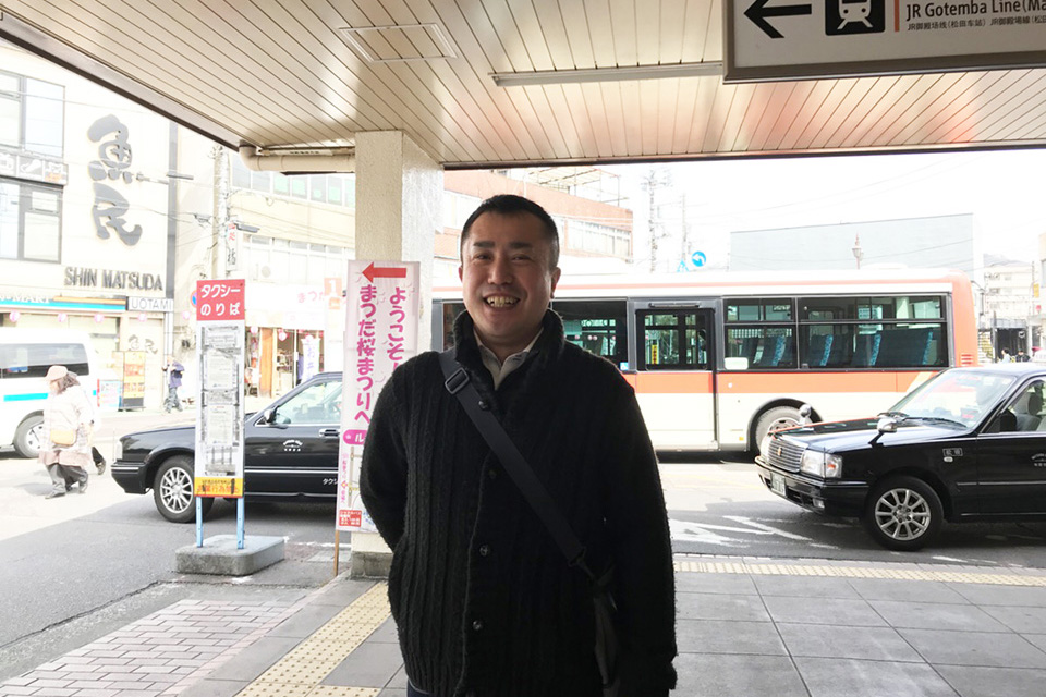 栗原さんと待ち合わせ