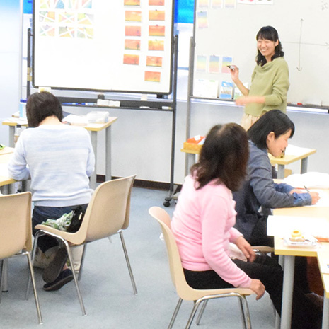 3色パステルアート_写真1